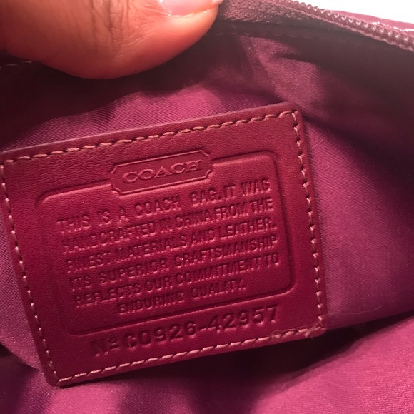 Vintage coach purse - Picture 5 of 6